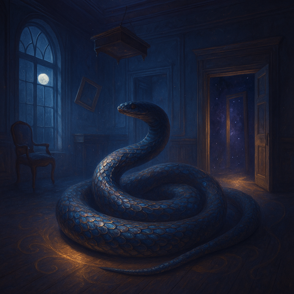 dream about snake in my house dream meaning